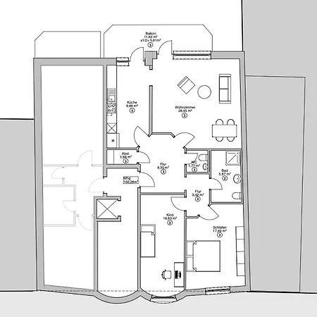 Sehr Schoene 100 Qm Zentrale Lage 5 Min Nach Aachen Apartment